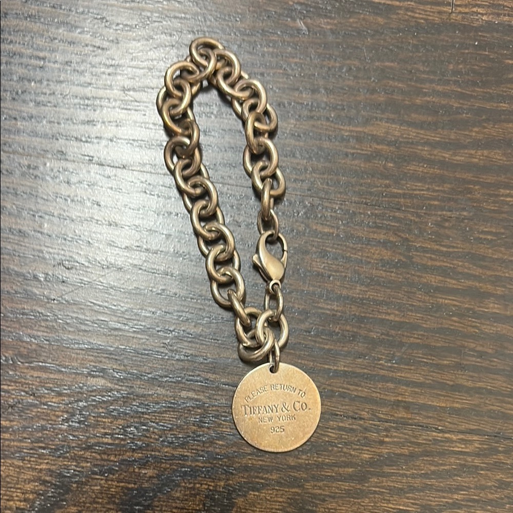 Tiffany & Co. Sterling Silver Chain Return to Tiffany’s Bracelet